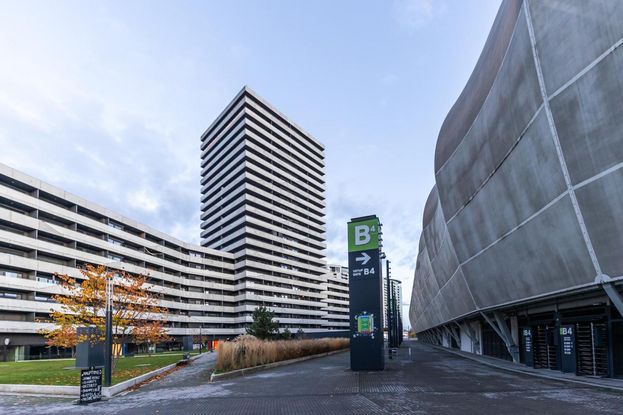 Nfs - Narodny Futbalovy Stadion - Apartman Братислава Екстер'єр фото